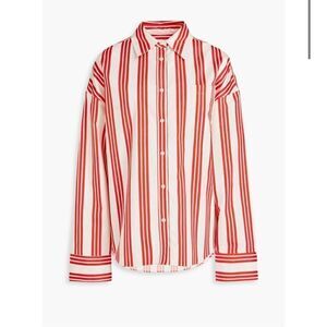 Solid & striped button down